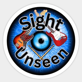 Sight Unseen Hard Rock Band Sticker